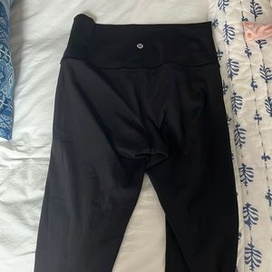 Lululemon black 7/8 leggings